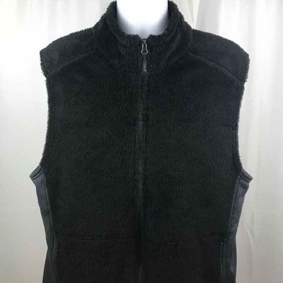 Orvis Other - Orvis Mens Soft Fleece Vest Full Zip Pockets Black